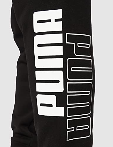 Pantalones PUMA Power Logo Sweat Pants FL cl, Black, L