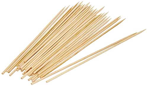 PAPSTAR Pinchos para brochetas, bambú, marrón, Pack de 1 Unidad, 1000