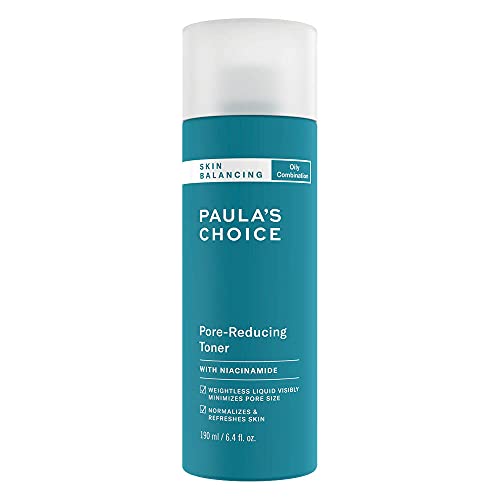 Paula's Choice Skin Balancing Tónico Hidratante Facial - Reduce los Poros y Puntos Negros - con Niacinamida - Pieles Mixtas a Grasas - 190 ml