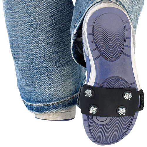 Pearl Schuspikes: 1 par de Clavos de Zapato Easy Fix Grip en un tamaño (Invierno Picos por Zapatos)