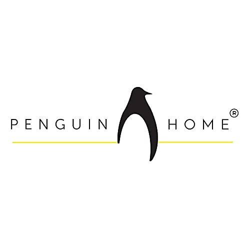 Penguin Home - Juego de 10 Toallas de té 100% algodón - Suave - Duradero - Diseño Elegante en Negro con múltiples Patrones - Lavable a máquina - 65 x 45 cm