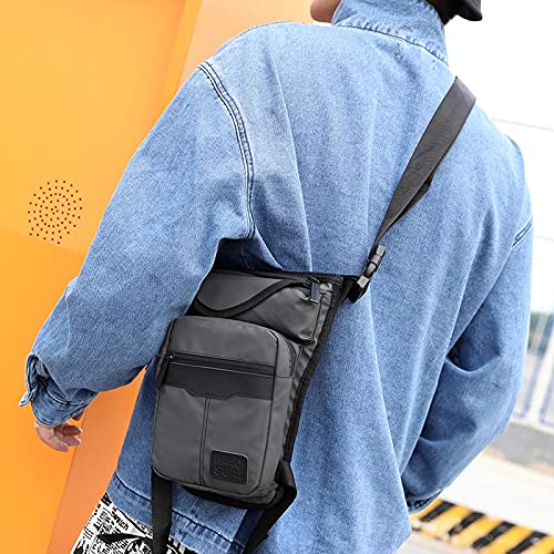 Pernera Moto Hombres Nylon Bag Motorcycle Equitación Bolsa de Pierna Casual Hombro Cross Cuerpo Muslo Masculino Cinturón Hombre Fanny Pack Bolsas de Cintura RiñOnera Moto Pierna (Color Name : 3)