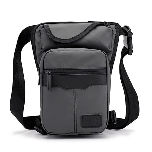 Pernera Moto Hombres Nylon Bag Motorcycle Equitación Bolsa de pierna Casual Hombro Cross Cuerpo Muslo Masculino Cinturón Hombre Fanny Pack Bolsas de cintura RiñOnera Moto Pierna ( Color Name : 2 )