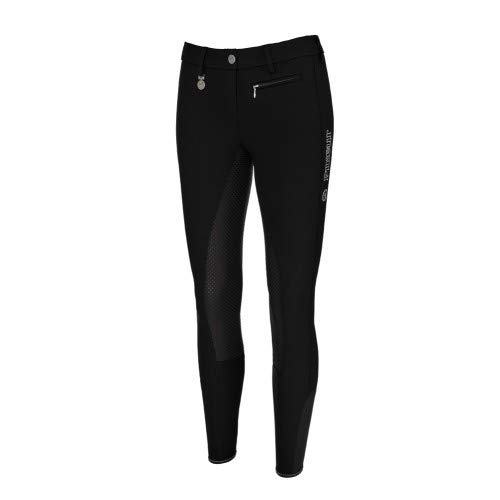 Pikeur Lucinda FG S7 - Pantalones de equitación para Mujer, Color Negro, tamaño 40