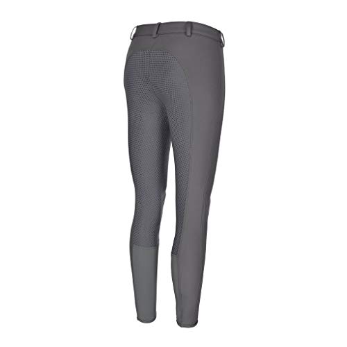 Pikeur Lucinda Grip II - Pantalón de equitación para mujer (talla 76), color gris claro