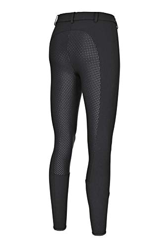 Pikeur Lucinda Grip W9 - Pantalones de equitación para mujer (talla 32), color negro
