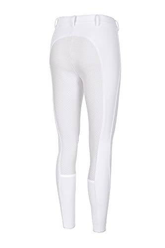 Pikeur PK_Lucinda Grip II - Pantalones de equitación para mujer, color blanco, color Blanco, tamaño 32