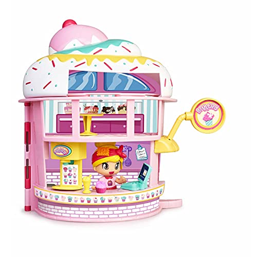 Pinypon-700015880 Pastelería, muñeca tienda dulces juguete, color mixto (Famosa 700015880)