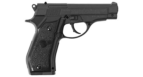 Pistola Swiss Arms P84 (Full Metal) | Arma Tipo Beretta M84FS de balines BB's de Acero de Aire comprimido (CO2) Calibre 4.5mm + maletín y munición