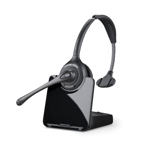 Plantronics auriculares inalámbricos de una sola oreja con clip (CS510 / A)