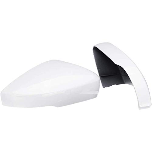 Plastic 2pcs Cubiertas Repuesto Espejo Coche Accesorios Interiores, Para Volkswagen Polo 2009-2017 Wing Mirror Covers Indicador Len, Tapa Retrovisora Carcasa Protector Lateral Embellecedor Decorativo