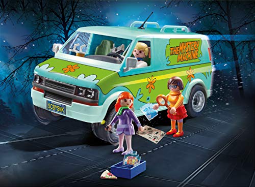 PLAYMOBIL SCOOBY-DOO La Máquina del Misterio con Efectos de Luz, a partir de 4 Años (70286)