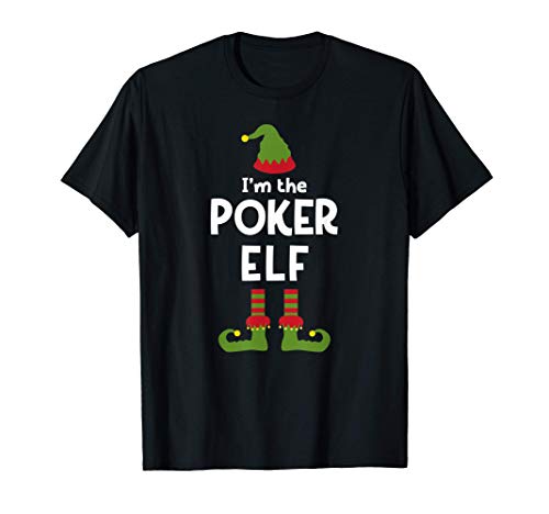 Póker Elfos de Navidad Poker Elf Christmas Camiseta