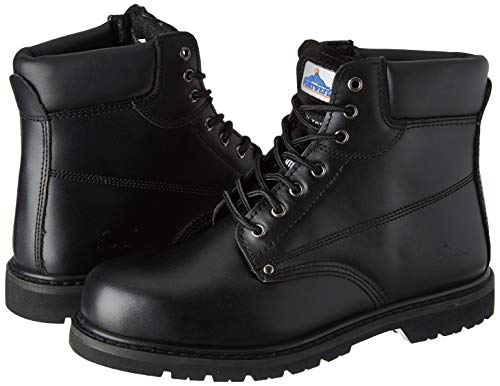 Portwest FW16 - Boot welted 43/9 PAS, color Negro, talla 43