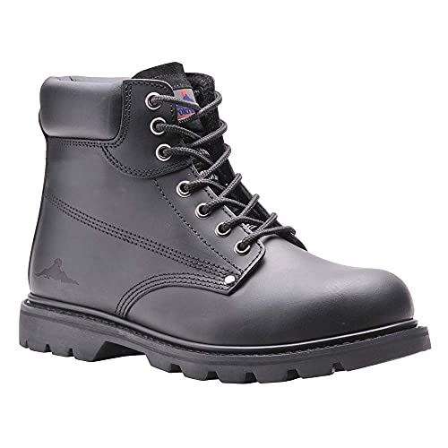 Portwest FW16 - Boot welted 43/9 PAS, color Negro, talla 43