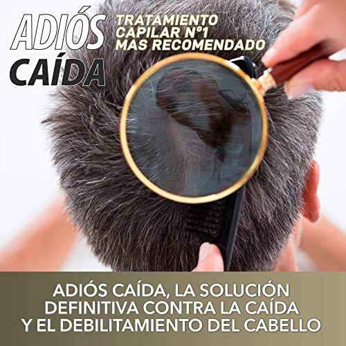 Potente tratamiento anticaída para el cabello | Activador del crecimiento del cabello | Aumenta el volumen y la densidad del pelo | Apto para hombres y mujeres | Resultados 100% visibles | 30 cápsulas