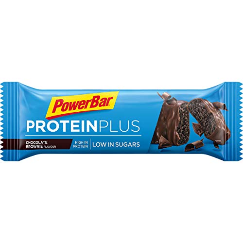 Powerbar Protein Plus Low Sugar Chocolate Espresso - Barritas Proteinas con Bajo Nivel de Azucar - 30 Barras 1005 g