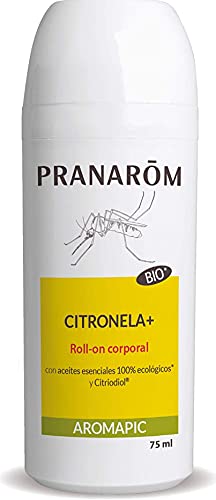 Pranarom - Aromapic - Roll-On Citronela+ Bio - Leche Corporal, 75 Mililitros