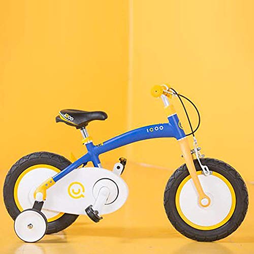 Present Trike Bicicleta para niños para niñas y niños de 2 a 9 años, aleación de aluminio Rueda completamente cerrada Asiento y manillar ajustables Bic para niños, 95% ensamblado, bicicletas para