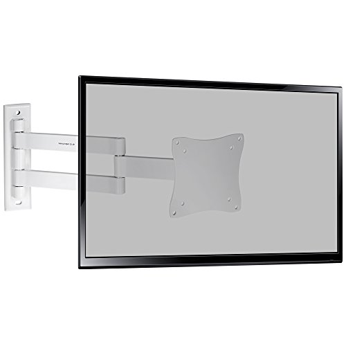 Proper P-SWBLCDW-1 - Soporte de Pared para televisores LCD o LED de 13" 19" 22" 23" 24" y 28", Color Blanco