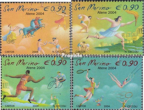 Prophila Collection San Marino 2150-2153 (Completa.edición.) 2004 olímpicos Sommerspiele04 (Sellos para los coleccionistas) Juegos Olímpicos