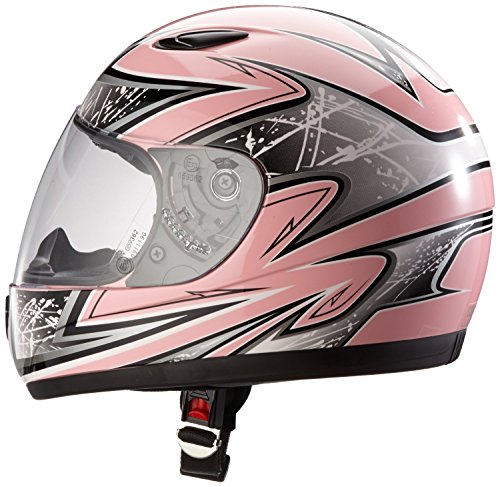 Protectwear Casco de moto de los niños color de rosa SA03-PK Tamaño 2XS (juventud M) 50/51 cm