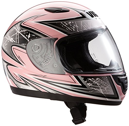 Protectwear Casco de moto de los niños color de rosa SA03-PK Tamaño 2XS (juventud M) 50/51 cm