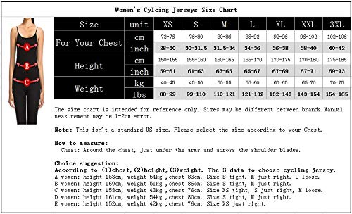 PSPORT Traje de ciclismo de las mujeres manga corta con acolchado 3D pantalones cortos de ciclismo transpirable camisa bolsillo, Cd7030, S