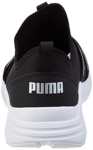 Puma Wired Run Slipon Wmn, Zapatillas Deportivas Mujer, Black, 38 EU