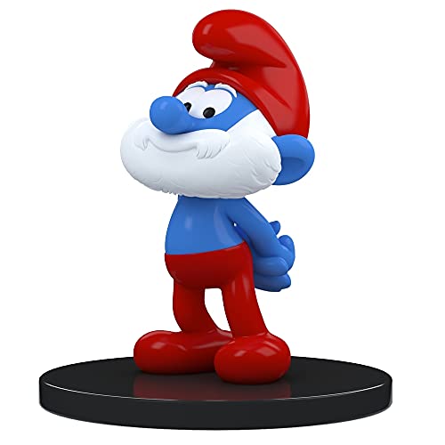 Puppy Figura de colección Blue Resin Los Pitufos, Papá Pitufo 11cm (2021)