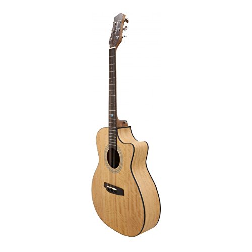 Randon Guitars RGI-M4CE - Guitarra acústica (madera de mango y electrónica)