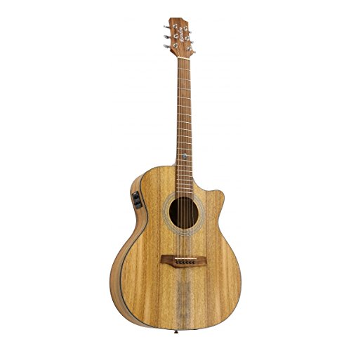 Randon Guitars RGI-M4CE - Guitarra acústica (madera de mango y electrónica)