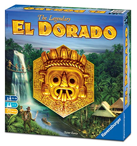 Ravensburger - El Dorado, Juego de mesa, Light Strategy Game a partir de 10 años, Versión Española - 30 x 30 x 7 cm