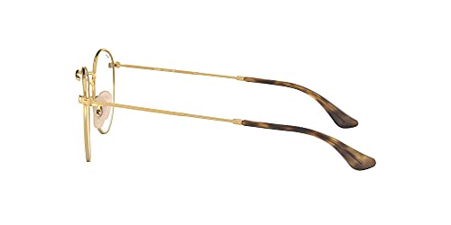 Ray-Ban 0rx 3447v 2500 50 Monturas de Gafas, Gold, Hombre