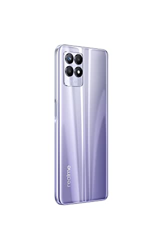 realme 8i - Smartphone Libre (Pantalla fluida de 6.6" 120 Hz, 4GB RAM + 64GB Almacenamiento, MediaTek Helio G95, Cámara triple de IA de 50 MP, Batería de 5000 mAh, Dual SIM) Stellar Purple