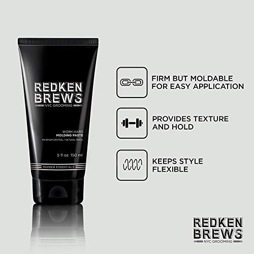 Redken Brews Work Hard Molding Paste (Tubo) 150 ml