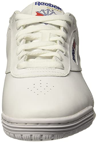 Reebok Ex-o-Fit Clean Logo Int, Zapatillas para Hombre, Blanco (AR3169_39 EU_White/Royal Blue/Royal Blue), 42