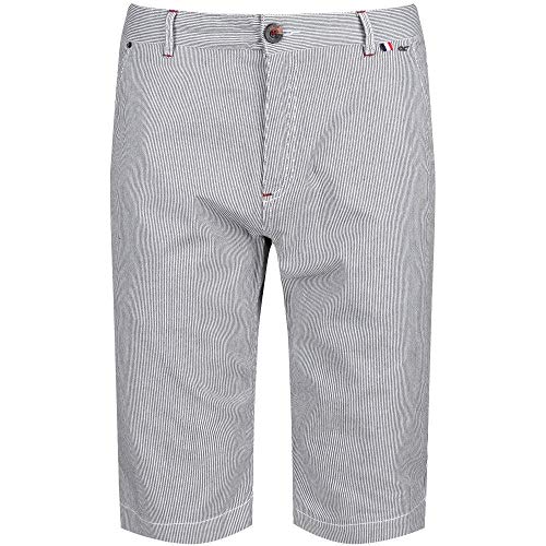 Regatta Salvador II Coolweave - Pantalones Cortos de algodón para Hombre, Hombre, Pantalones Cortos, RMJ222, Ticking Stripe, 44"/112 cm