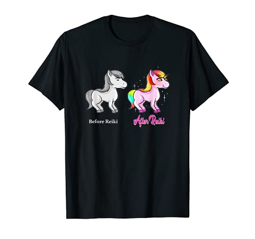 Reiki Unicornio Reiki Sanador Profesional Camiseta