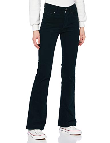 REPLAY NEWLUZ Flare Jeans, 635 Verde Militare, 24W / 30L para Mujer