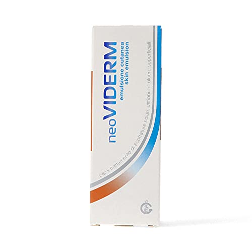Rilastil Neoviderm - Emulsión Calmante y Regeneradora - Tratamiento para Quemaduras o Irritaciones - 30 ml