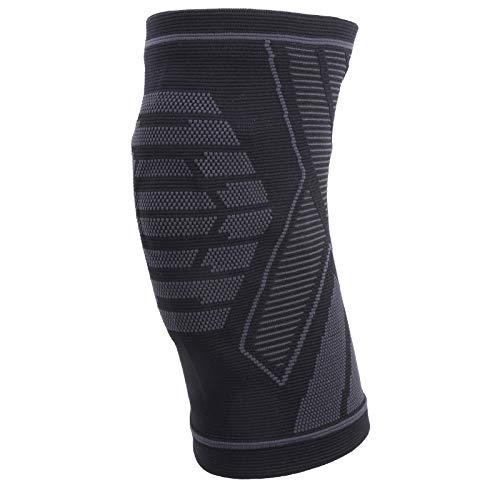 Rodillera protectora de nylon EVA Rodillera Protector Flexible Sudor para Deportes Baloncesto