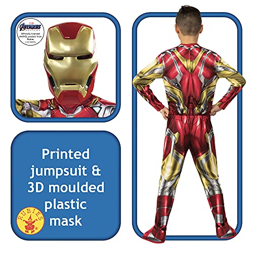 Rubies Disfraz Iron Man, Los Vengadores, Marvel, Talla S