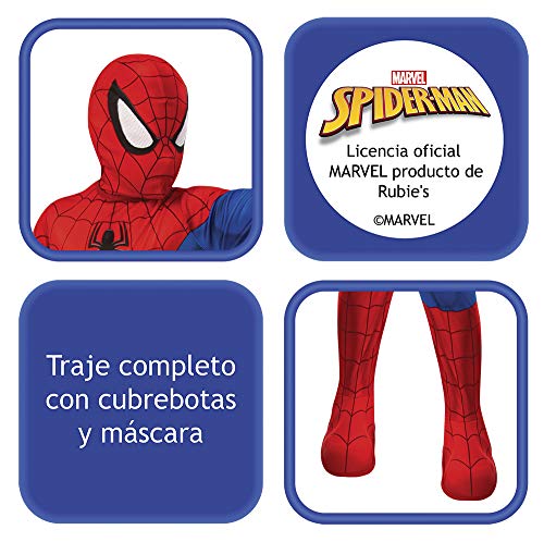 Rubies- Disfraz Spiderman Classic Inf, Color red/blue, M (702072-M)