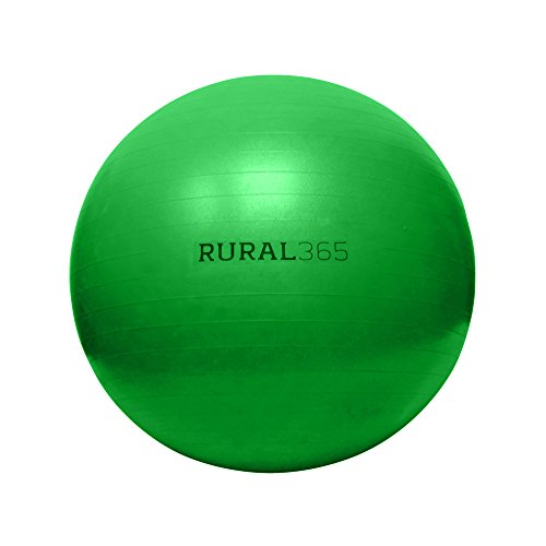 Rural365 | Pelota de Caballo Grande de Juguete en Azul, 30 Pulgadas Bola de Caballo antiexplosión Gigante – Pelota de fútbol de Caballo, Bomba incluida