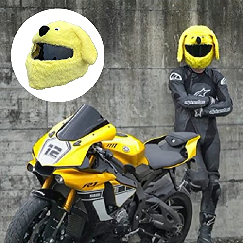 S SMAUTOP Cubierta De Casco De Motocicleta Sombrero De Casco De Motocicleta Moto Divertido Choque Divertido Estuche Loco para Cascos Completos Personalizados Al Aire Libre