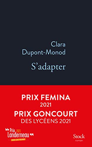 S'adapter : Prix Femina 2021, Prix Goncourt des lycéens 2021, Prix Landerneau 2021 (La Bleue) (French Edition)