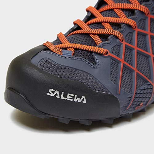 Salewa MS Wildfire Gore-TEX Zapatos de Senderismo, Ombre Blue/Fluo Orange, 44 EU