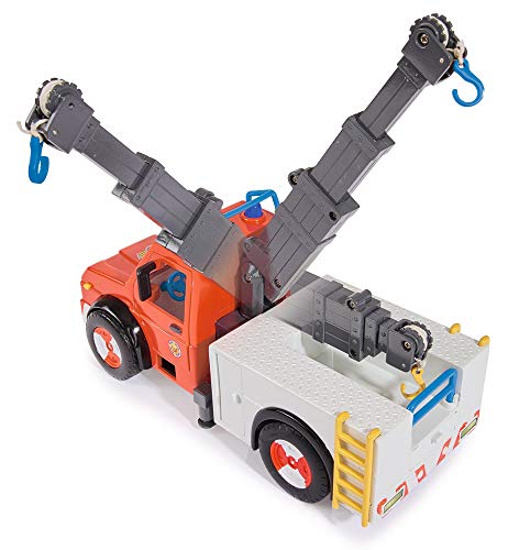 Sam el bombero - camión Rescate 23 cm con Figura y Caballo (Simba Dickie 9258280)