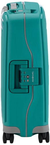 Samsonite S'Cure Spinner S - Maleta de equipaje, S (55 cm - 34 L), Azul (Aqua Blue)